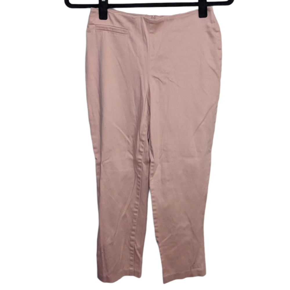 Bebe Peach Cropped Pants, Size 4 🍑